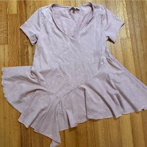 Anthropologie Eri + Ali asymmetrical flared short sleeve top . Sz XS (#4)